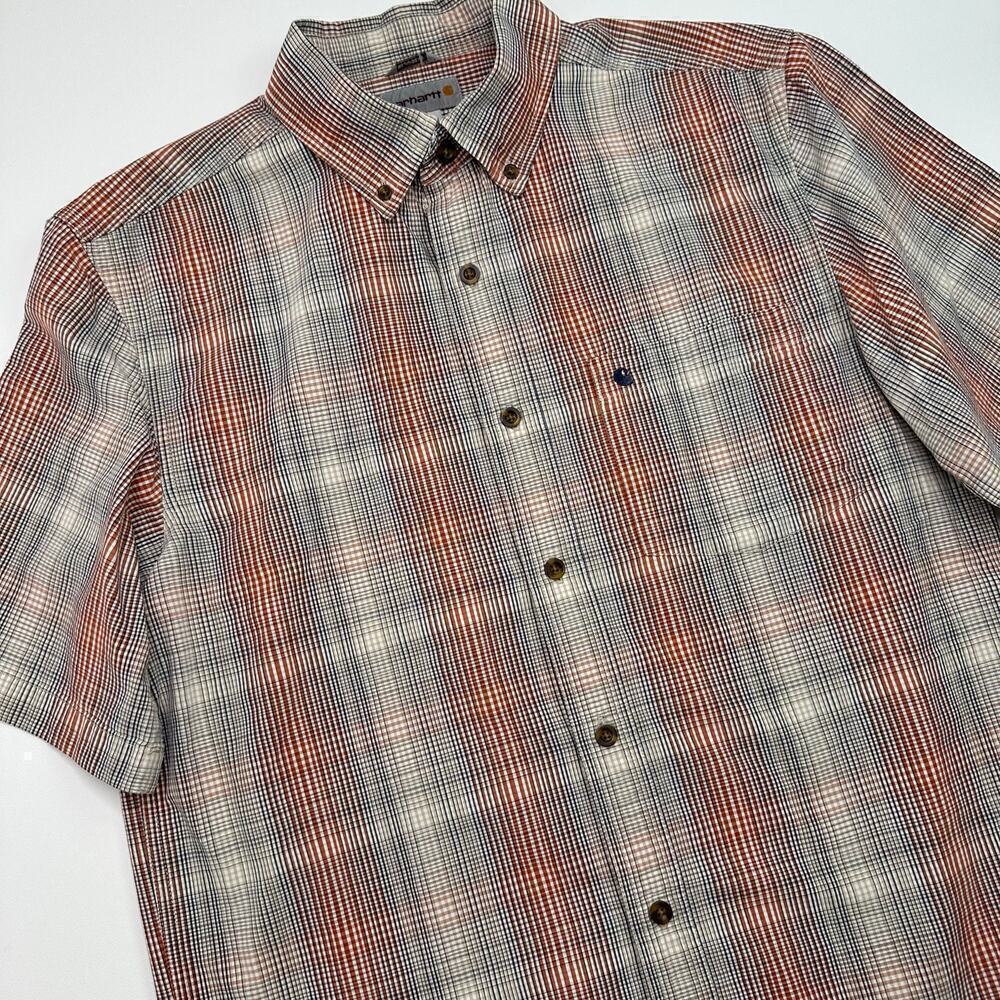 Carhartt Relaxed Fit Short Sleeve Button Front Shirt